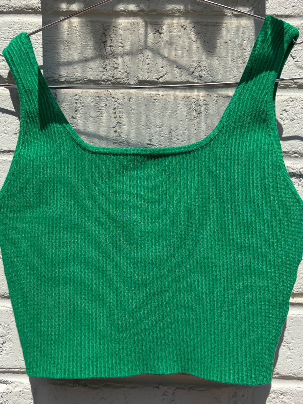 House of Harlow 1960 knit tank XS green - Picture 3 of 9
